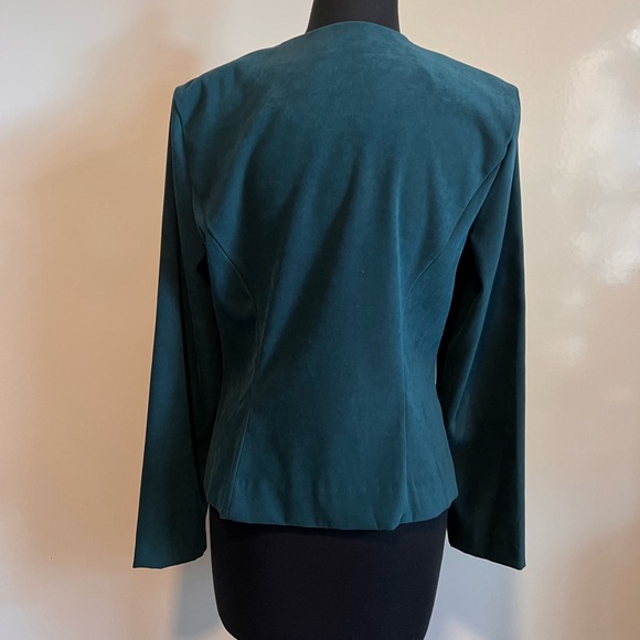 Vintage Green jacket. Size 10. Kathy Lee Collection - Picture 6 of 7